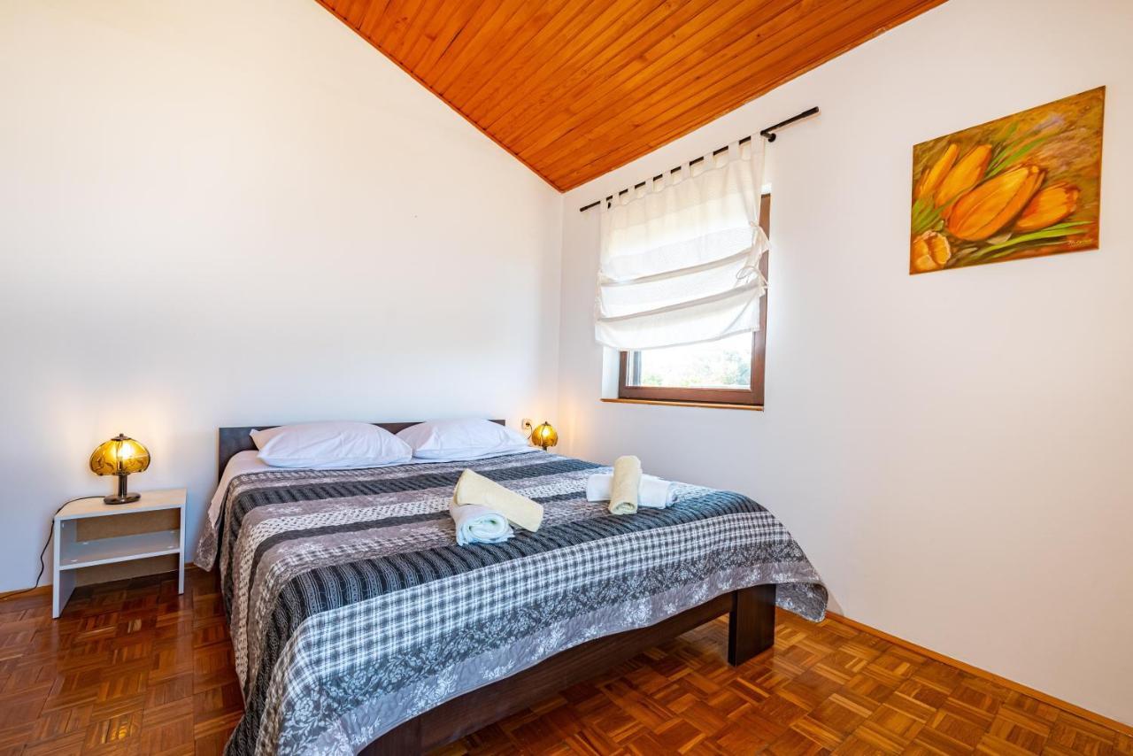 Apartment Sea And Mountain With Pool Novigrad  Habitación foto